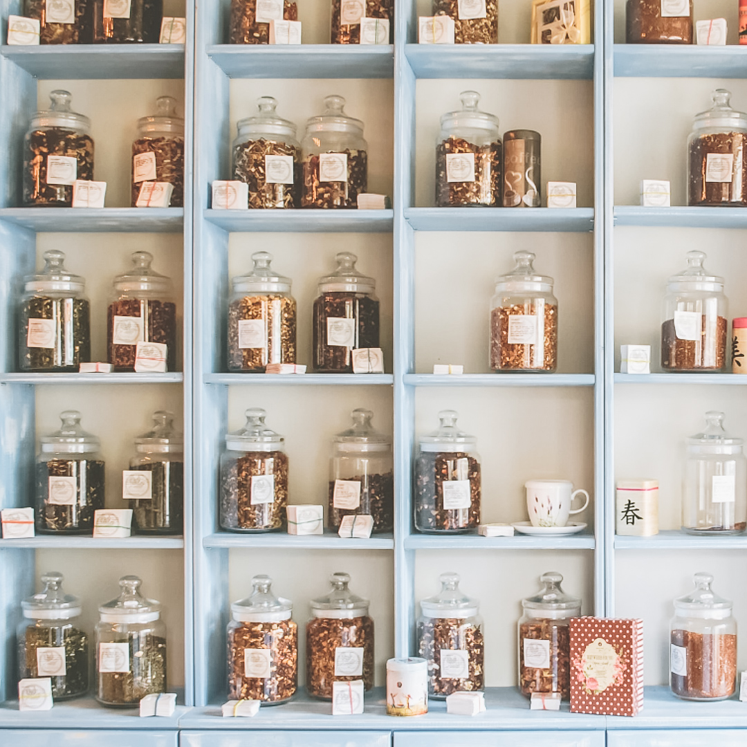 Nootropics & Adaptogens on shelves